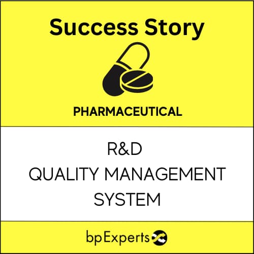 Quality Management System for R&D (GxP)